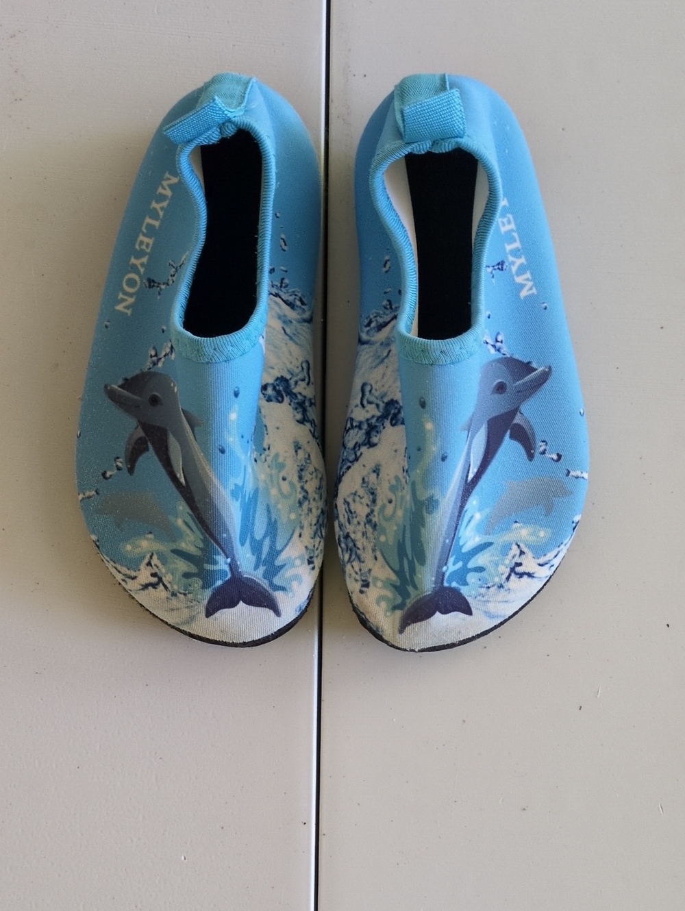 Mileyon Kids' Dolphin Water Shoes - Light Blue